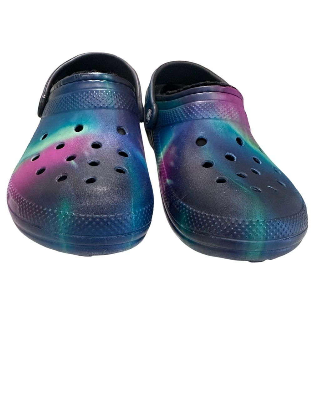 Crocs Unisex Classic Lined Out of This World Clogs Shoes Size Men 5 Women 7 - Picture 3 of 9